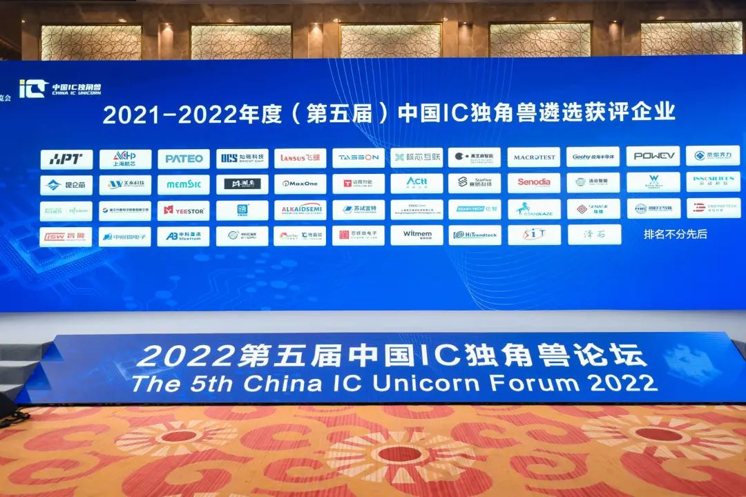 喜訊 | 智融科技榮膺2021-2022年度（第五屆）中國IC獨角獸企業(yè)